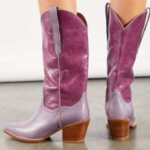 Free People x Jeffrey Campbell Dagget Western Boots